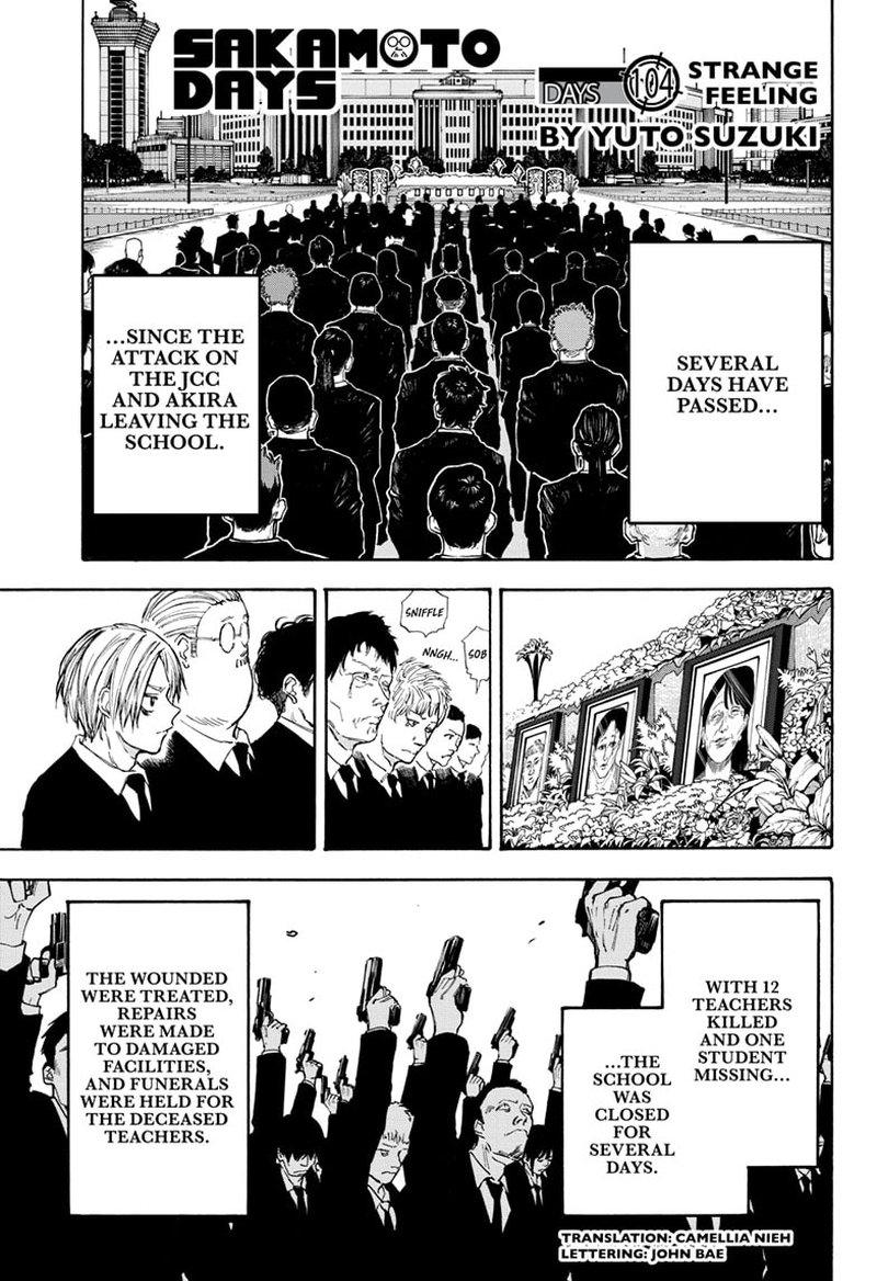 Sakamoto Days Chapter 104